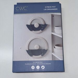 🔥CWC cook with color 5 pc pot lid organizer Kitchen Tools Set